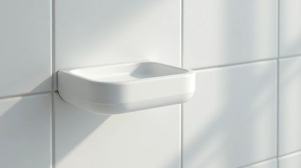 Cherchez-vous un porte-serviettes mural blanc pratique ?