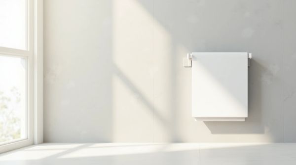 Cherchez-vous un porte-serviettes mural blanc pratique ?