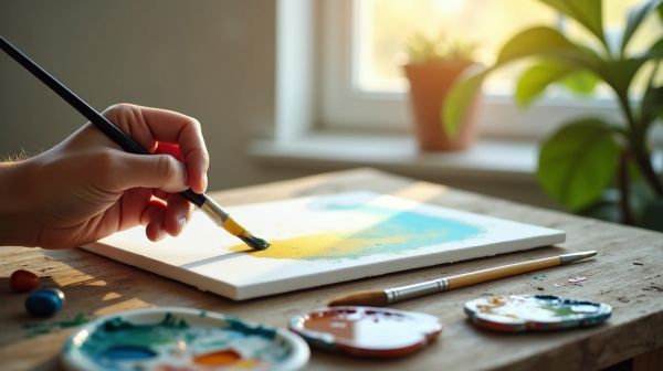 Le savoir-faire d'un peintre se voit dès la première couche