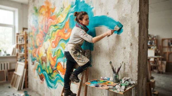 L'impact immédiat du talent d'un peintre sur les surfaces