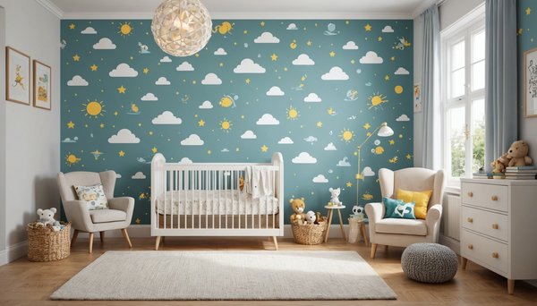 Papier peint chambre bébé : élisez l'univers parfait pour votre petit